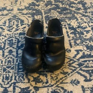 Dansko Black Clogs Size 10 40